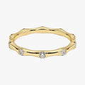 14K 0.25ct Round Cut Lab Grown Diamond Eternity Ring