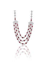 925 Silver Ruby Necklace Set - Image 2