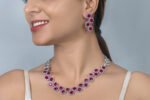 925 Silver Ruby Necklace - Image 2