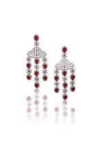 925 Silver Ruby Necklace Set - Image 2