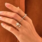 925 Silver Diamond Wedding Ring - Image 4