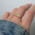 925 Silver 11:11 Signet Ring - Image 3