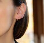 925 Silver Infinity Hoops Earrings - Image 7