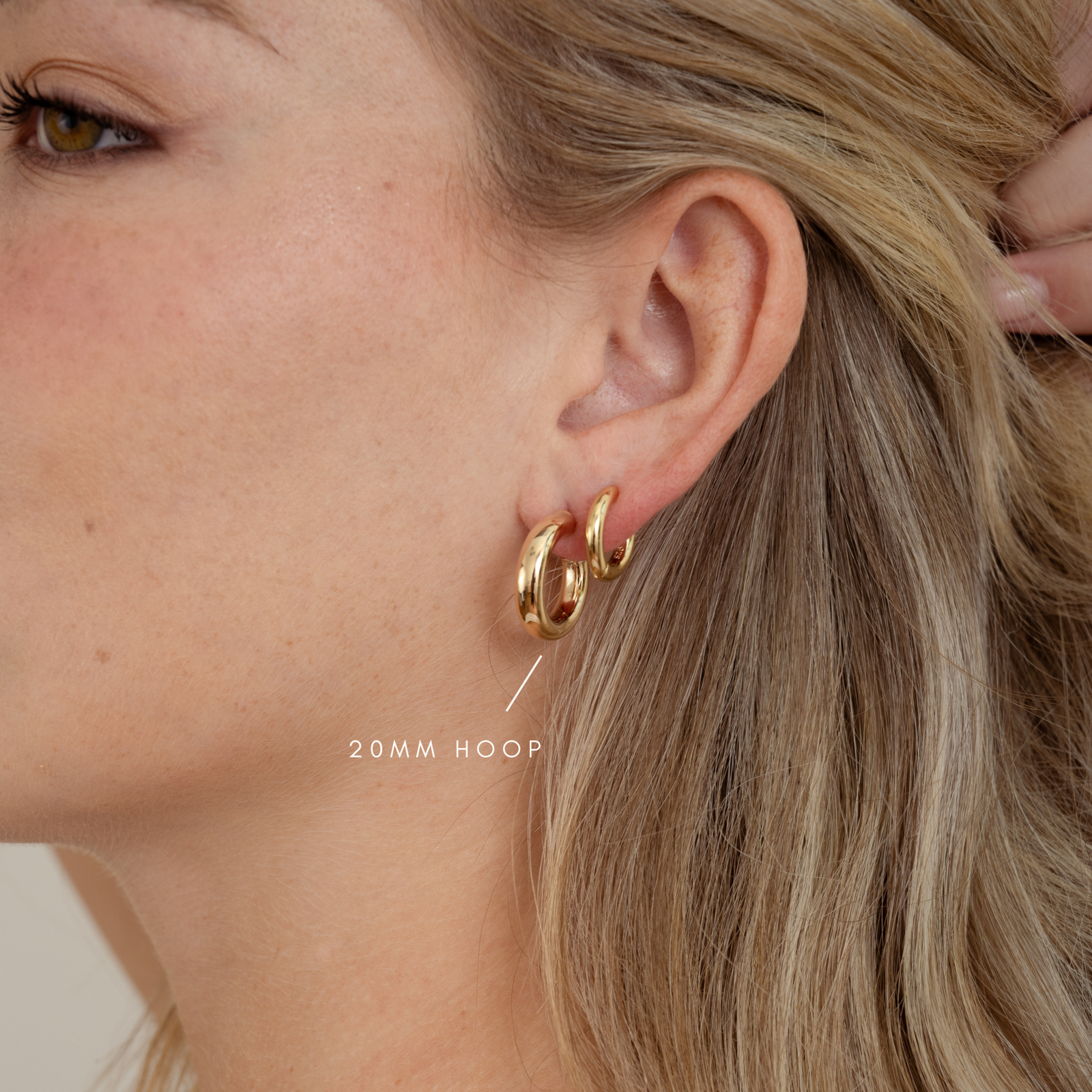 20mm-chunky-tube-hoops.png 925 Silver Chunky Tube Hoops Earrings - Image 1