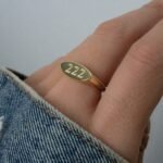 925 Silver 222 Signet Ring - Image 4