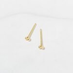 925 Silver 3 Ball Studs Earrings - Image 6