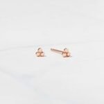 925 Silver 3 Ball Studs Earrings - Image 3