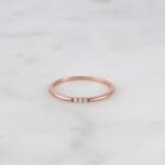 925 Silver 3 Stone Ring - Image 3