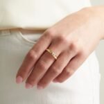925 Silver 3 Stone Dome Ring - Image 4