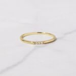 925 Silver 3 Stone Ring