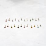925 Silver Birthstone Stud Earrings - Image 5