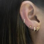 925 Silver Huggies Earrings - Image 8