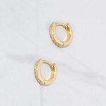 925 Silver Huggies Earrings - Image 6