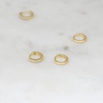 925 Silver Huggies Earrings - Image 3