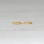925 Silver Huggies Earrings - Image 2