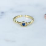 925 Silver Evil Eye Ring - Image 6