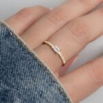 925 Silver Simple Baguette Ring - Image 3