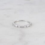 925 Silver Baguette Ring - Image 4