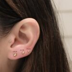 925 Silver Minimalist Ball Stud Earrings - Image 4