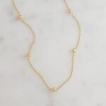 925 Silver Beaded Ball Necklace - Image 3