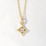 925 Silver Belle Diamond Necklace - Image 9