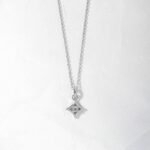 925 Silver Belle Diamond Necklace - Image 7