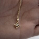 925 Silver Belle Diamond Necklace - Image 4