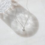 925 Silver Belle Diamond Necklace - Image 5