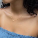 925 Silver Bezel Charm Necklace - Image 2