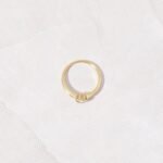925 Silver Bezel Heart Ring - Image 4
