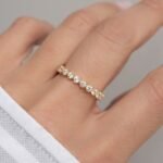 925 Silver Bezel Eternity Ring - Image 8