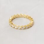 925 Silver Bezel Eternity Ring - Image 7