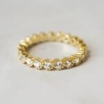 925 Silver Bezel Eternity Ring - Image 6