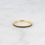 925 Silver Black CZ Eternity Ring - Image 7