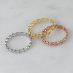 925 Silver Plain Eternity Band Ring - Image 6