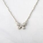 925 Silver Butterfly Necklace - Image 3