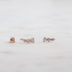 925 Silver Ear Climber Studs Earrings - Image 2