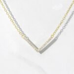 925 Silver Chevron Necklace - Image 6