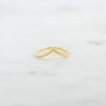 925 Silver Chevron Ring Set - Image 4