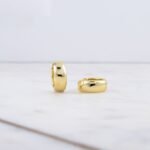 925 Silver Chunky Olivia Hoops Earrings - Image 4