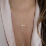 925 Silver Cross Necklace - Image 3