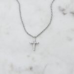 925 Silver Cross Pendant Necklace - Image 5