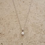 925 Silver Cushion Diamond Necklace - Image 5