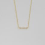 925 Silver Bar Necklace - Image 4