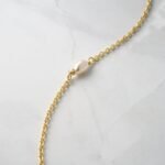 925 Silver Pearl Beaded Necklace - Image 6