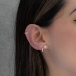 925 Silver Dainty Flower Studs Earrings - Image 9