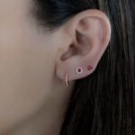 925 Silver Dainty Flower Studs Earrings - Image 6