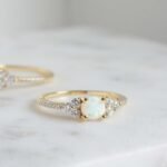 925 Silver Dainty Opal Ring - Image 2