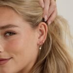 925 Silver Pearl Charm Hoops - Image 3