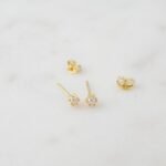 925 Silver Pearl Stud Earrings - Image 4